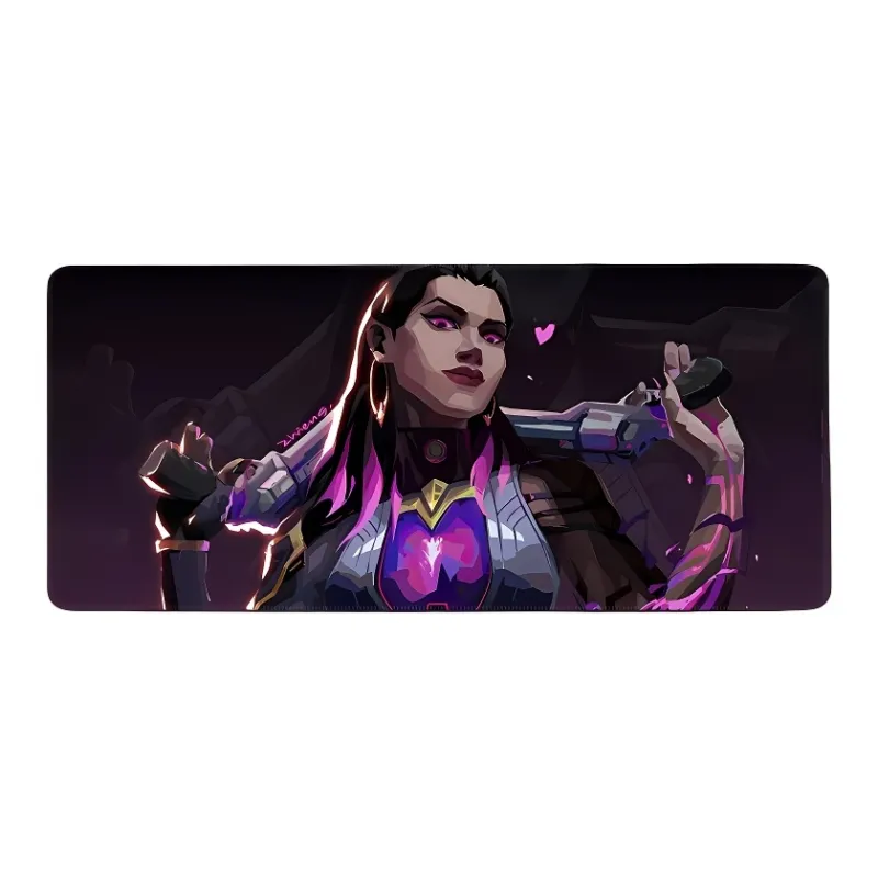 DANYIN Fearless Compact Rina Extra Large Computer Desk Pad Mouse Pad Men's Esports Keyboard Pad Valorant Mouse Pads-4