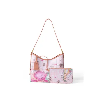 PAPRIKA Cow Leather Shoulder Bag Regular Women's Multicolor