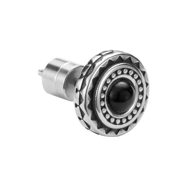 ACIUM Steel Stud Earrings Unisex-1