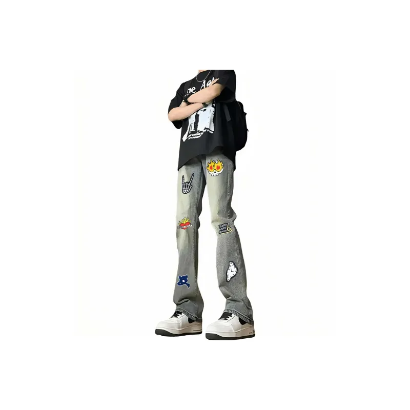 SUNSETMONENT Jeans Unisex-14