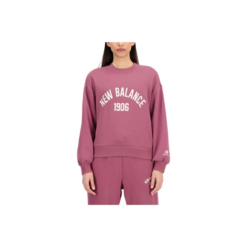 New Balance Sweatshirt Women's Red-0
