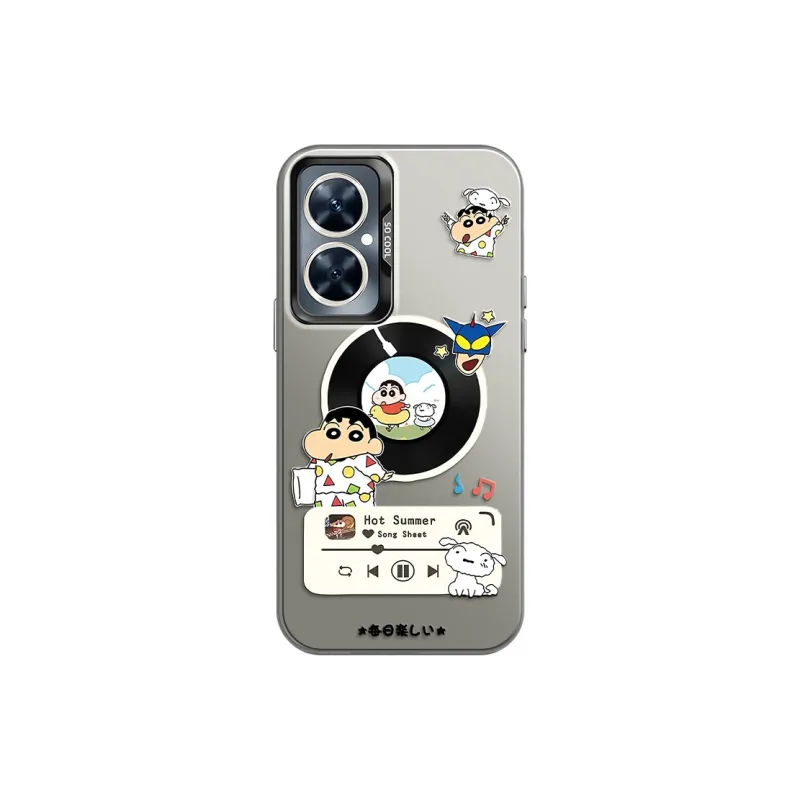 YICAIJIA Matte Material Pinched Cheeks Newborn H Phone Cases Compatibility With MVMOM 20/30 Trendy And Cool-5