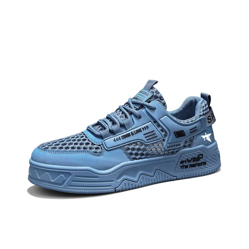Bookish Star Anti Slip Wear Resistant Low Top Skateboard Shoes Men's-8