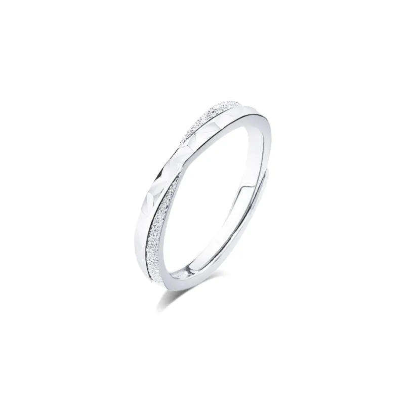 KUMET Sterling Silver Rings Unisex-5