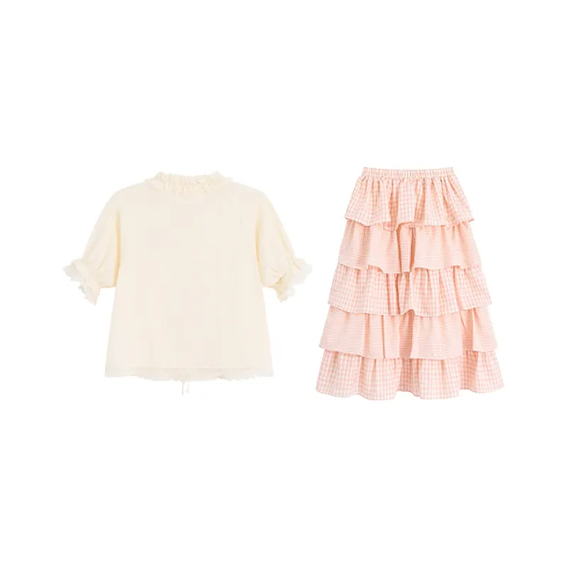 COVER TIME Two Piece Skirt Sets Women's-1