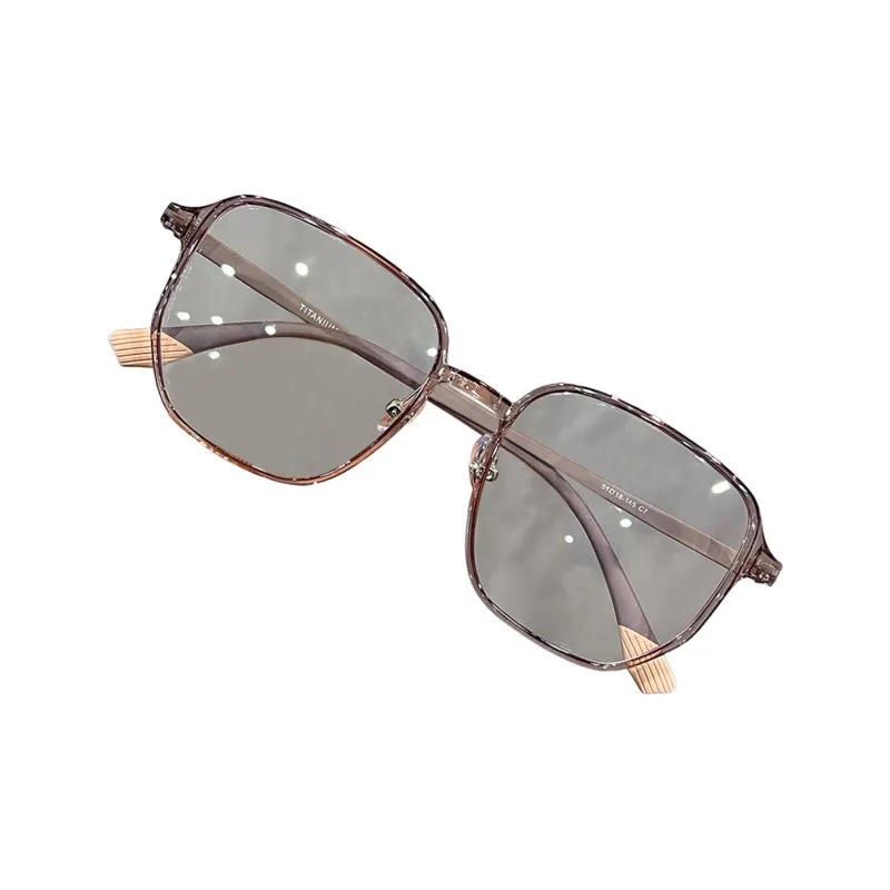 Cranta Komeia Titanium TR90 Square Sunglasses Women's-3