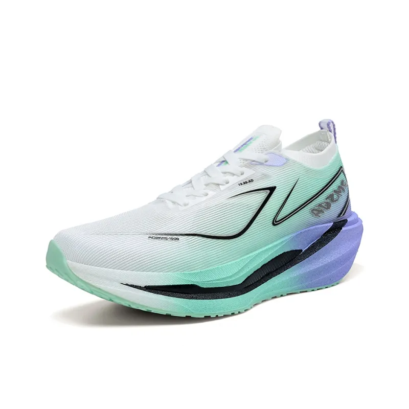ANDEZHANMUSI Running Shoes Unisex Low Top White Orange Red/Neon Green/White Green Purple/Standard White-16