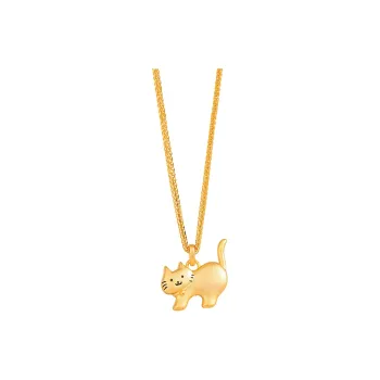 Heart Grass S925 Silver Necklaces Women's