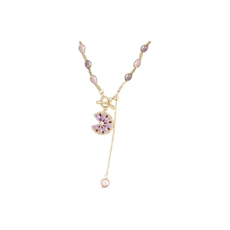 Andaozi Pearl Necklaces Women's-0