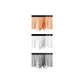3 Pack (Orange+White+Gray)