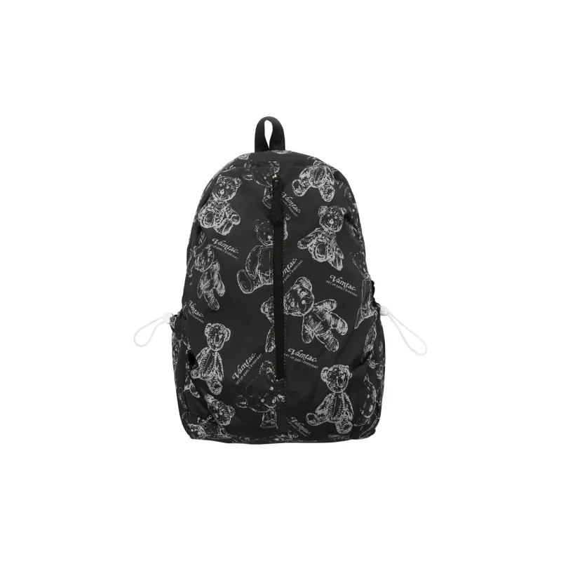 Parker Bear Nylon Backpack Unisex Multicolor-3