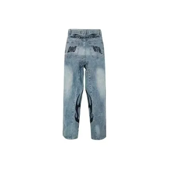 WHELVE Jeans Unisex Blue