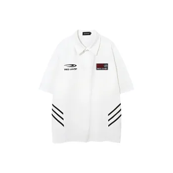 T IRA Shirts Unisex Stripes White