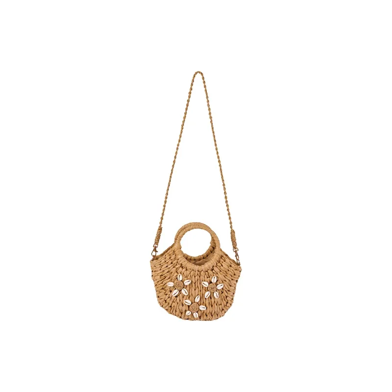 Bywhich Straw One Shoulder Handbag Women's Multicolor-3