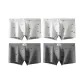 4-Pack Gift Box Set (Dark Gray+Dark Gray+Light Gray+Light Gray) 100% cotton Antibacterial Breathable