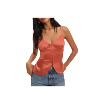REFORMATION Lumi Silk Top Camisole Women's