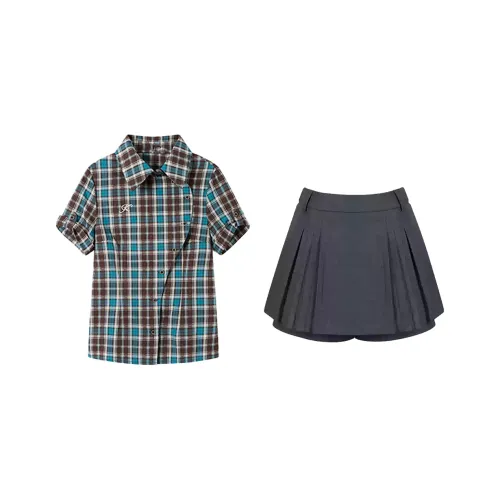 COVER TIME Two Piece Skirt Sets Women's