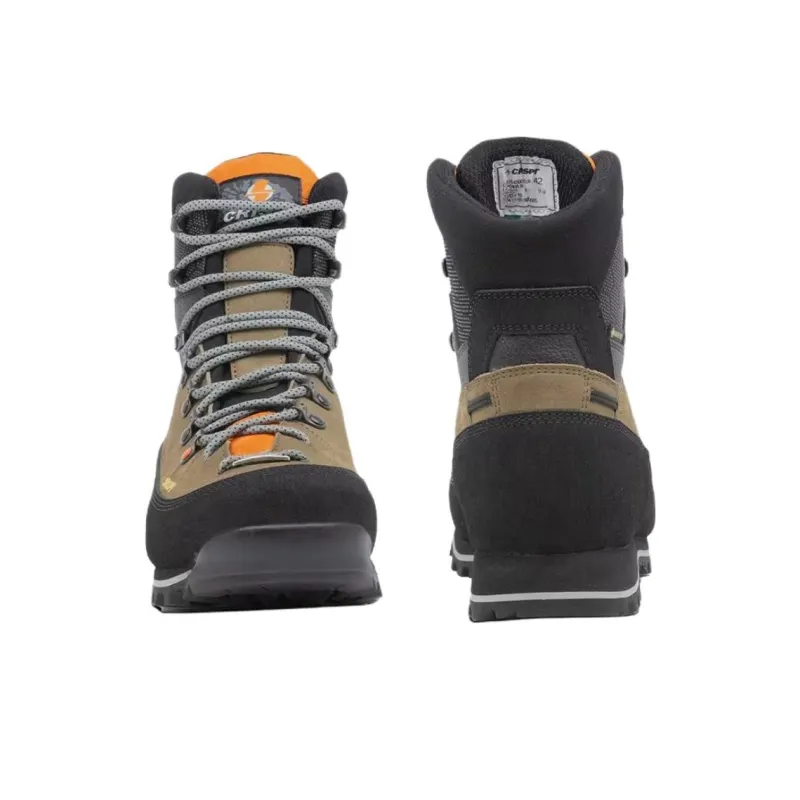 CRISPI Lapponia III Breathable And Slip Resistant Short Outdoor Boots Men's Black Brown-1