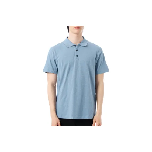 THEORY Polo Shirt Men's Light Blue