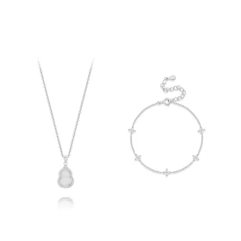 KUMET Sterling Silver Necklaces Women's