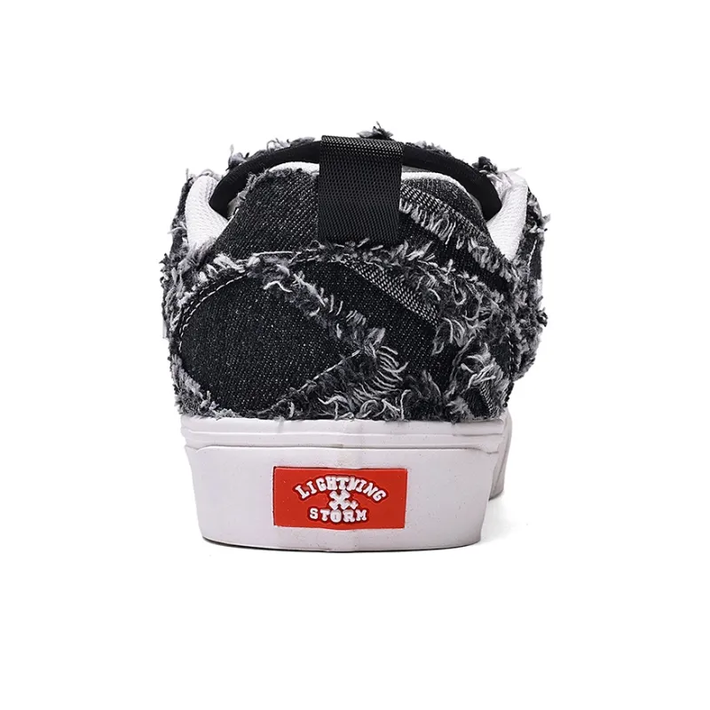 DUEPLAY Coverage, Impact Resistance, Abrasion Resistant, Balance Low Top Skateboard Shoes Unisex-8
