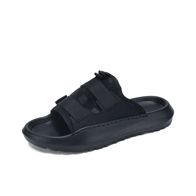 ROBINHOOD Slip Resistant Odor Resistant Abrasion Resistant Antibacterial Slide Slippers Men's Box Included-1