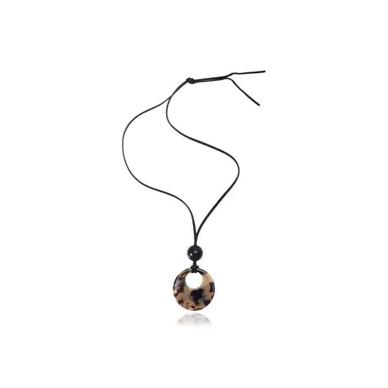 MUYANG Acrylic Necklaces Women's-2