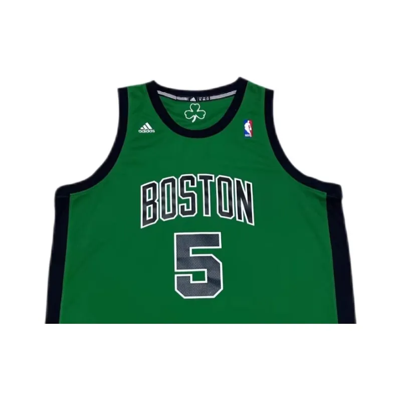 Adidas x NBA Basketball Jersey Unisex Black Green-2