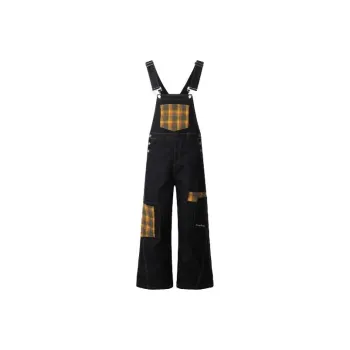 TIBINB Overalls Women's Black
