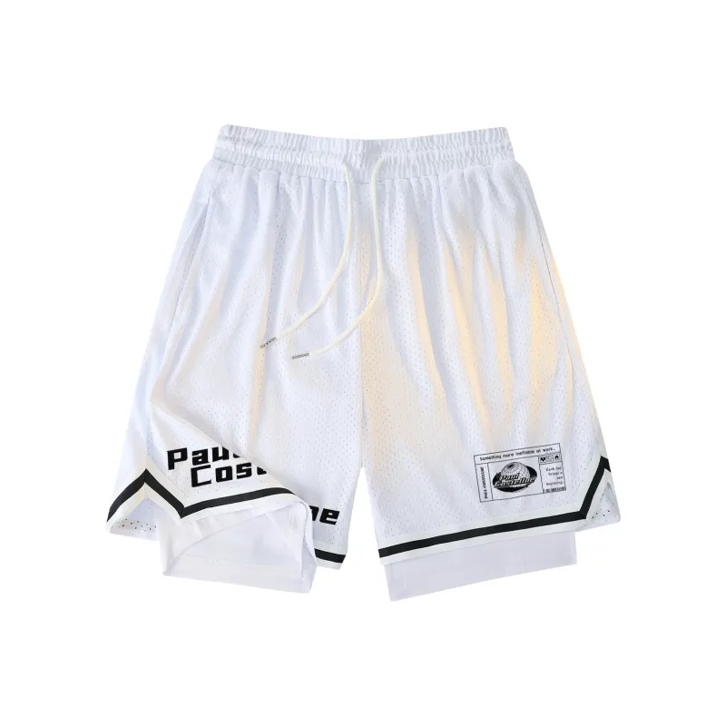 PAUL COSTELLOE Basketball Shorts Unisex-5