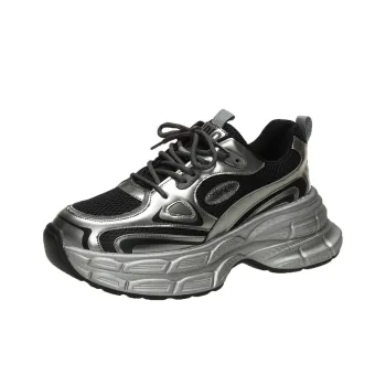 NTOZE Anti Slip Wear Resistant Low Top Chunky Sneakers Unisex