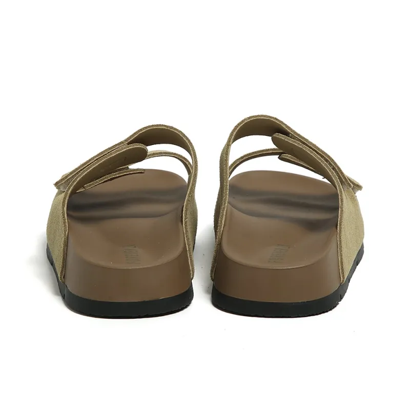 FOREVER 21 Slip Resistant Odor Resistant Abrasion Resistant Slide Slippers Women's Brown-4