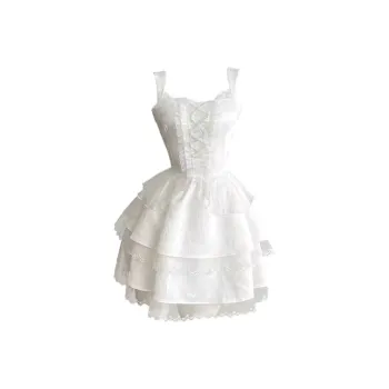 ETSE Slip Dresses Women's Ballet White Swan