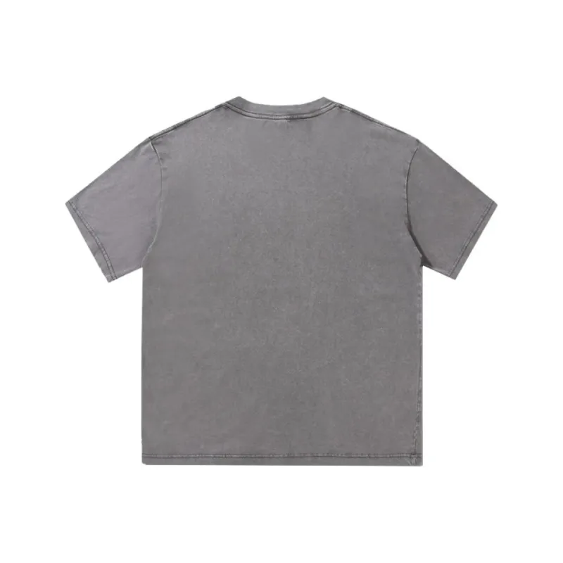 YK&YB T Shirts Unisex Washed Gray-1