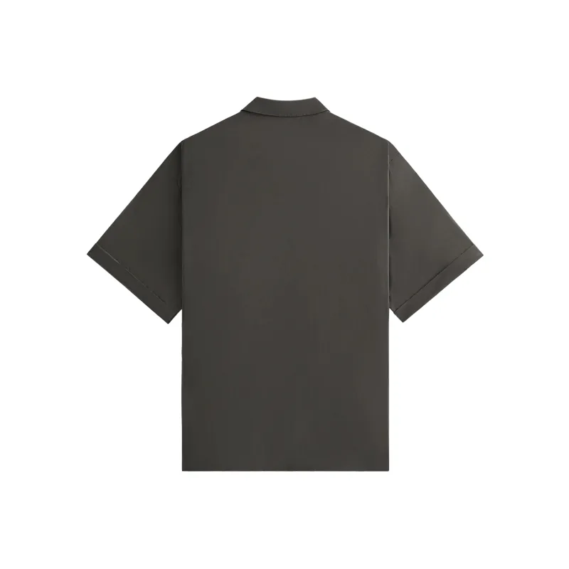KITH & Kin Silk Habotai Short Sleeve Reade Shirt-1