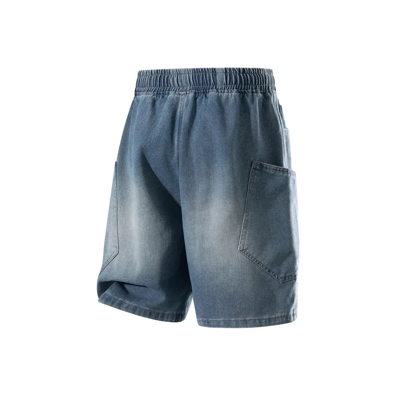 PASOK Denim Shorts Unisex-3