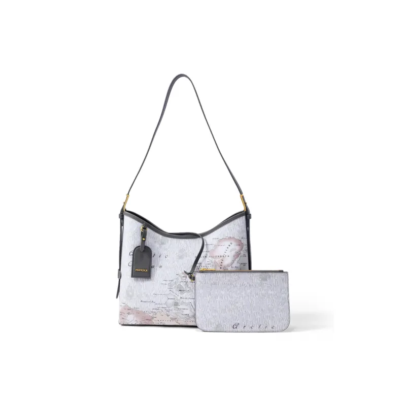 PAPRIKA Cow Leather Shoulder Bag Regular Women's Multicolor-14