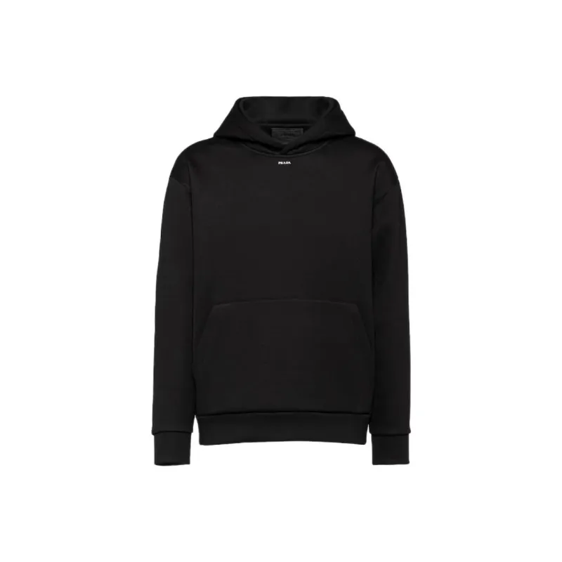 PRADA Sweatshirts Men Black-0
