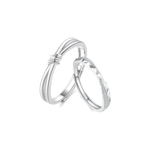 JUICY Air S999 Fine Silver Rings Unisex