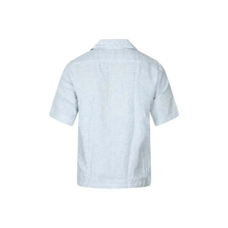 ELEVENTY FIRSTCLASS MADE IN ITALY Shirt Men's Blue White-1
