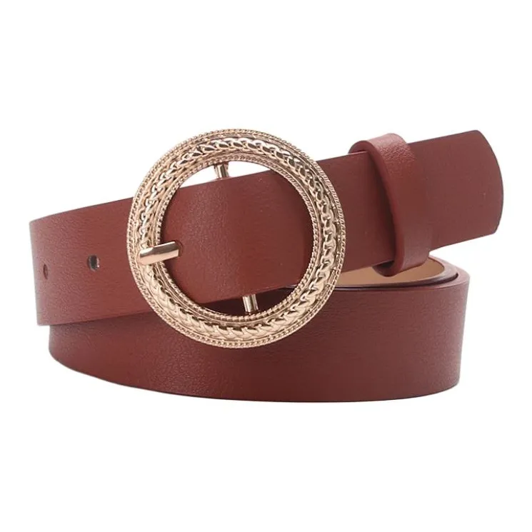 JEANSWEST PU Leather Belts Women's 2.5CM-4