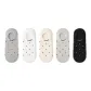 Letter Polka Dot No-Show Socks-5 Pack[Summer New Arrival/Breathable Cooling]
