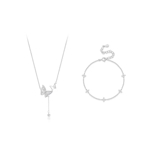 KUMET Sterling Silver Necklaces Women's