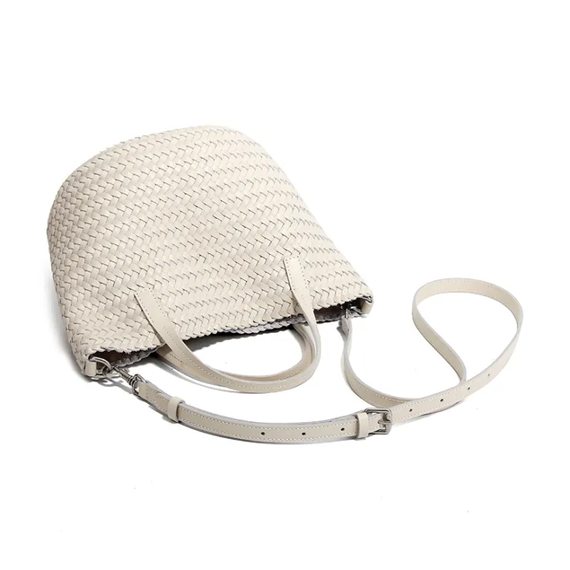 YOCAMU Cow Leather Handbag Women's Multicolor-14