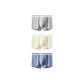 3 Pack (Dusty Blue+Light Gray+Ecru)