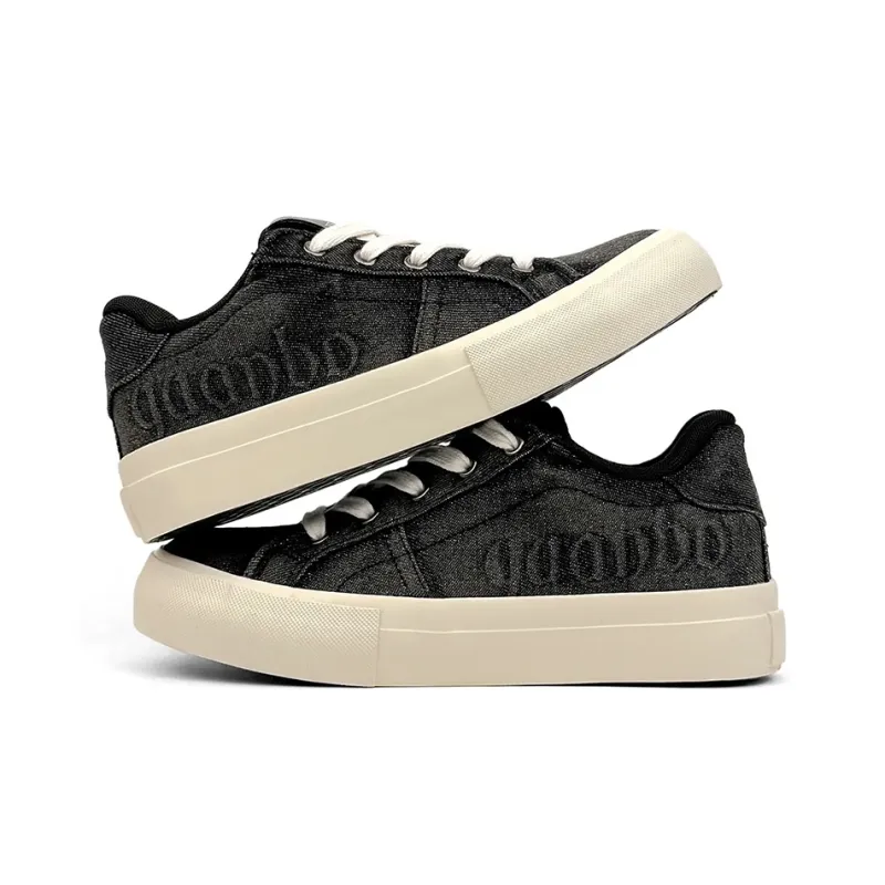 OUGLEMEN Low Top Canvas Shoes Men's Box-3