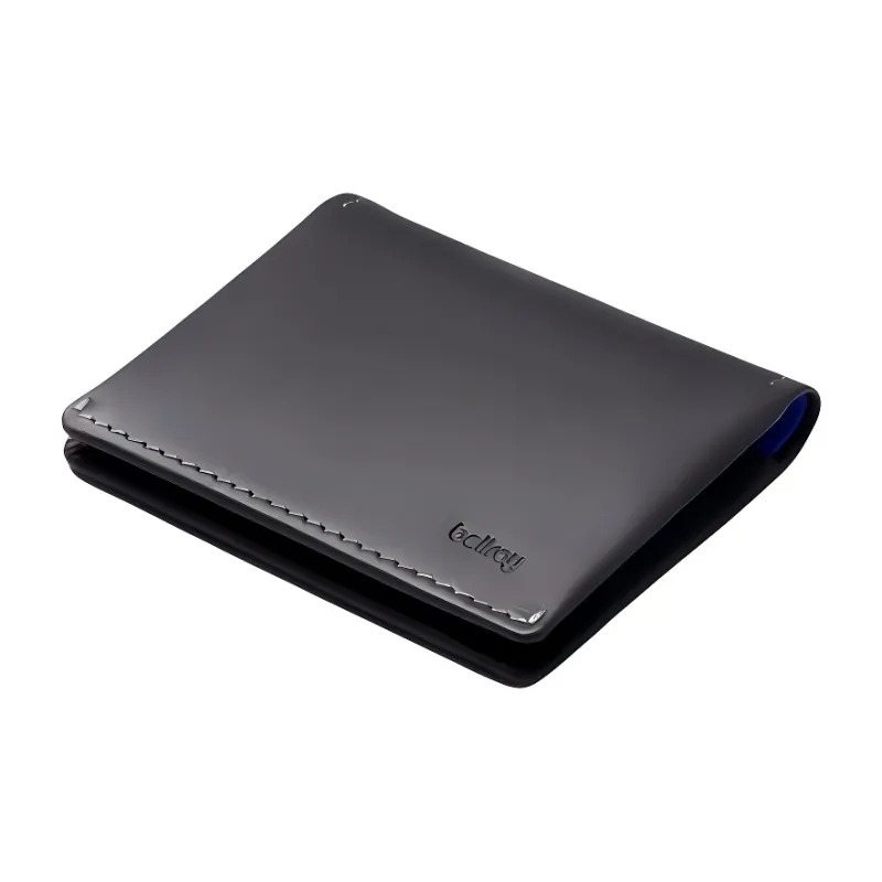 BELLROY Cow Leather Card Holder Unisex Ink Black-0