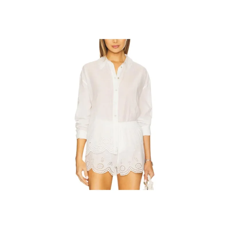 LOVESHACKFANCY Shirt Women's White-0