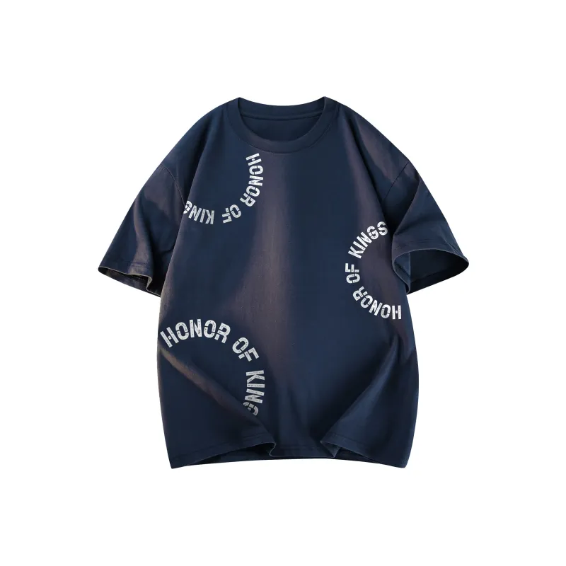 HONOR OF KINGS Short Sleeved T Shirts Slogan Section Unisex-30