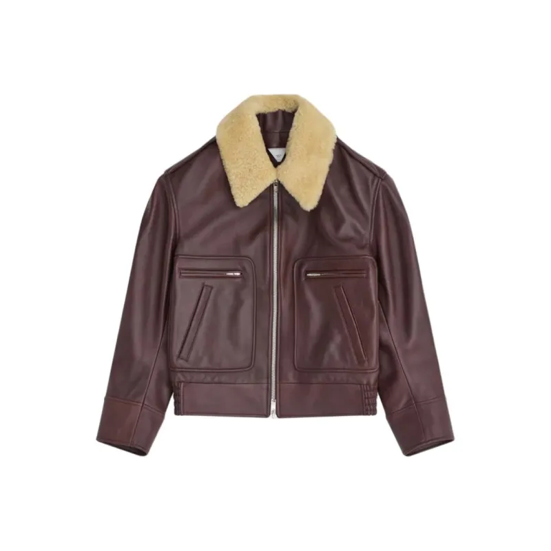 Bottega Veneta Jackets & Coats Women's Madder Brown-0